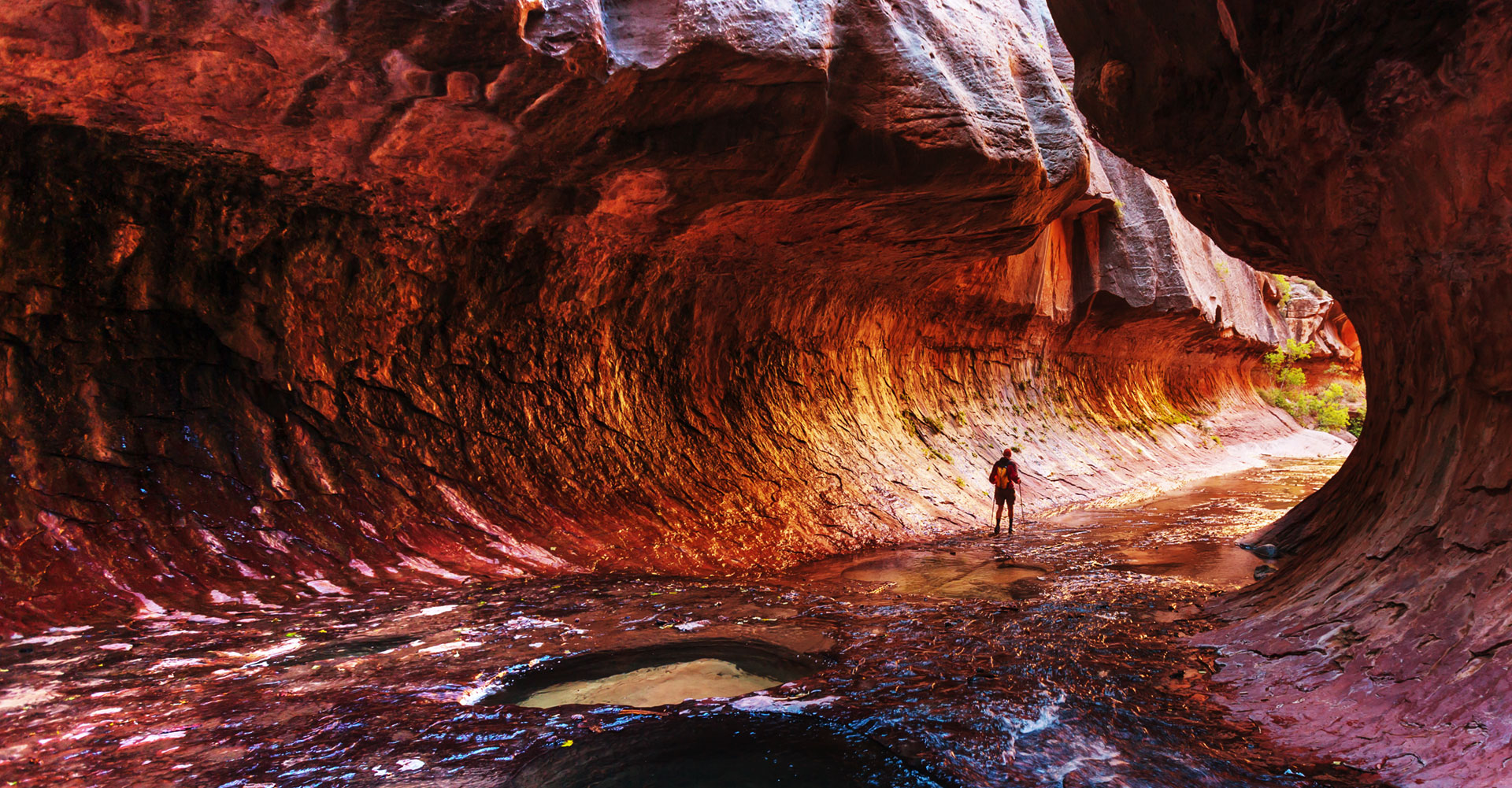 Hiking near Zion National Park